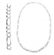 5893 - Cadena f figaro 3x1 120 (caes 60-3), 70 cm