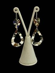 7431 - Arete arillo espejo 5.0 cm