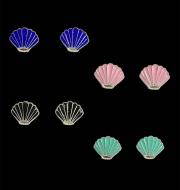 7444 - Arete concha varios modelos